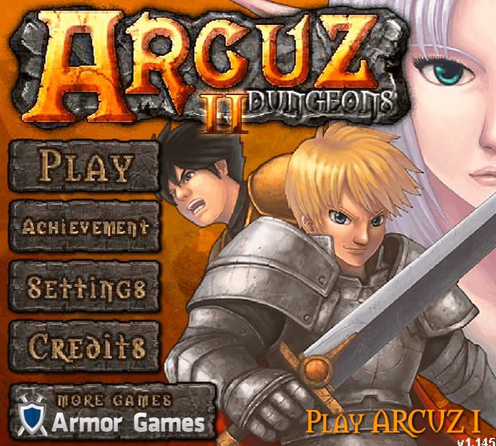 아큐즈2-플래시게임-메인-화면