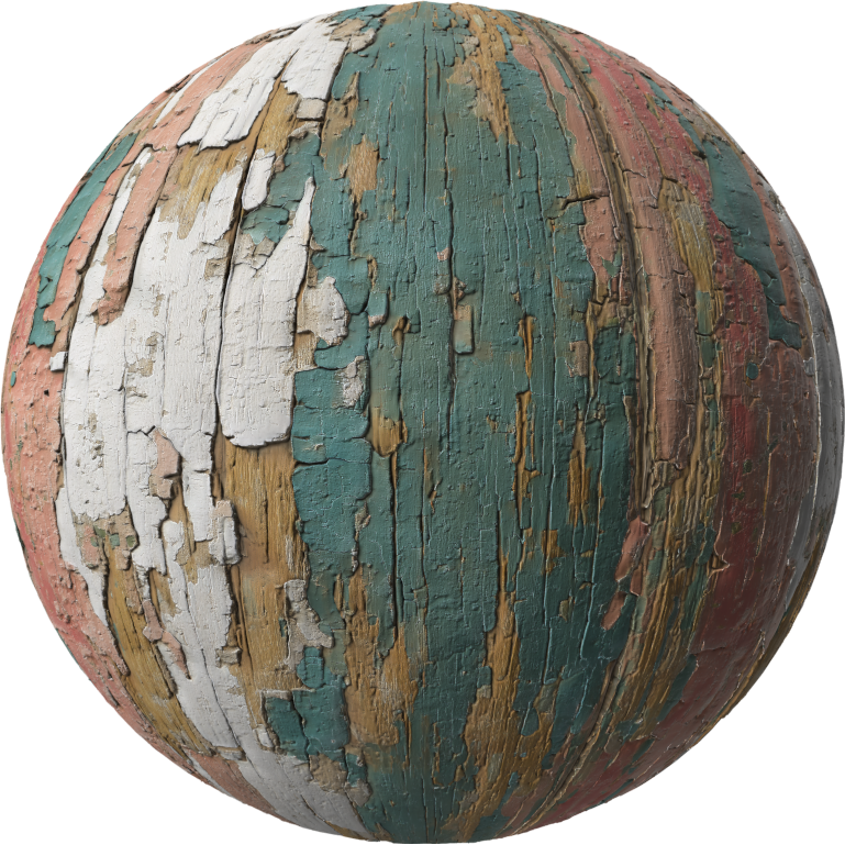 peeling colorful painted wood floor texture 2