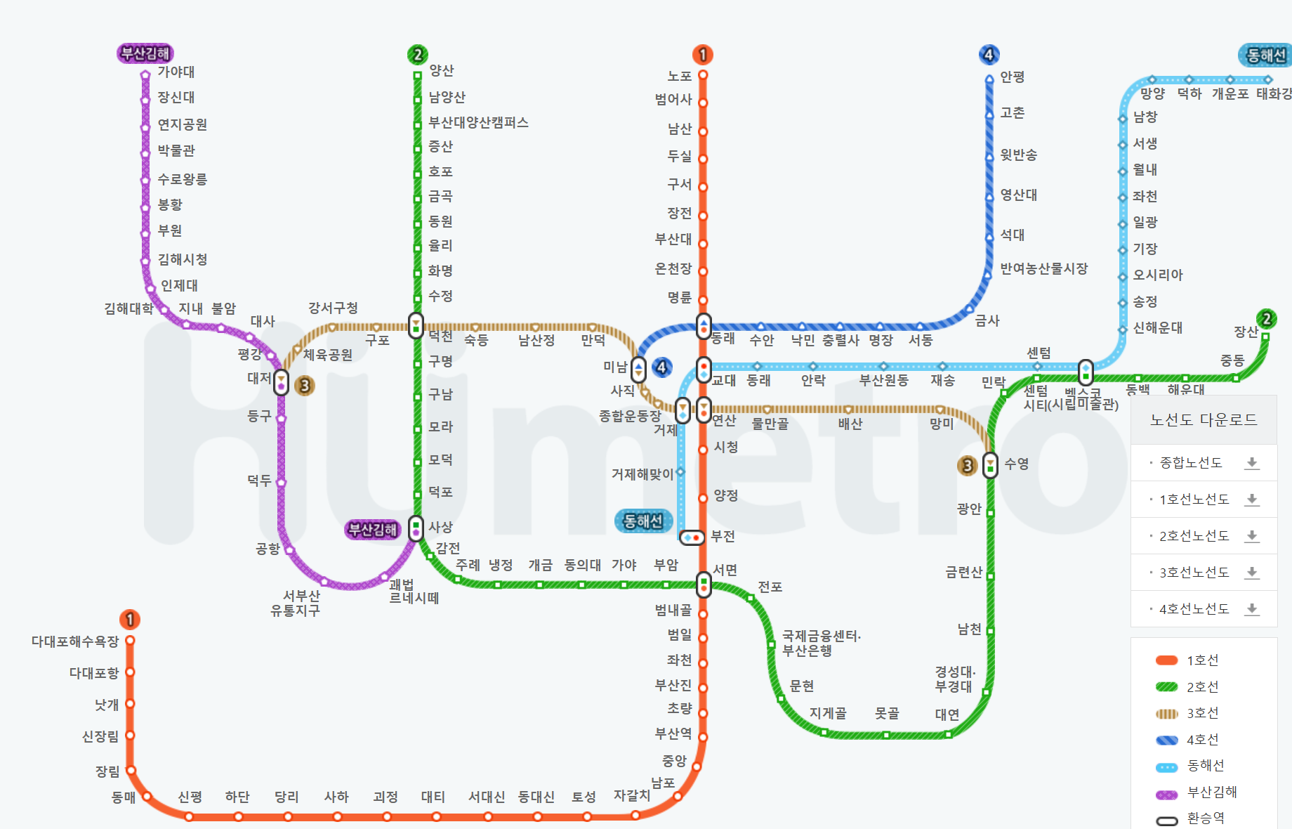 부산-지하철-3호선-노선도