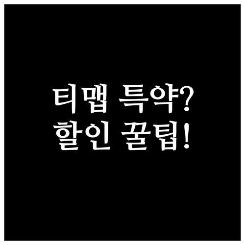 티맵 특약부터 커넥티드카까지, 할인율..