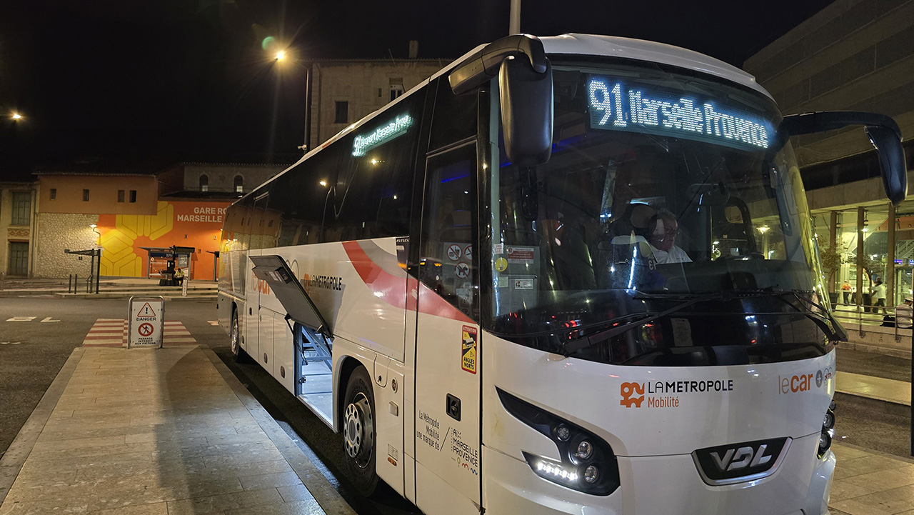 마르세유 공항버스 91번