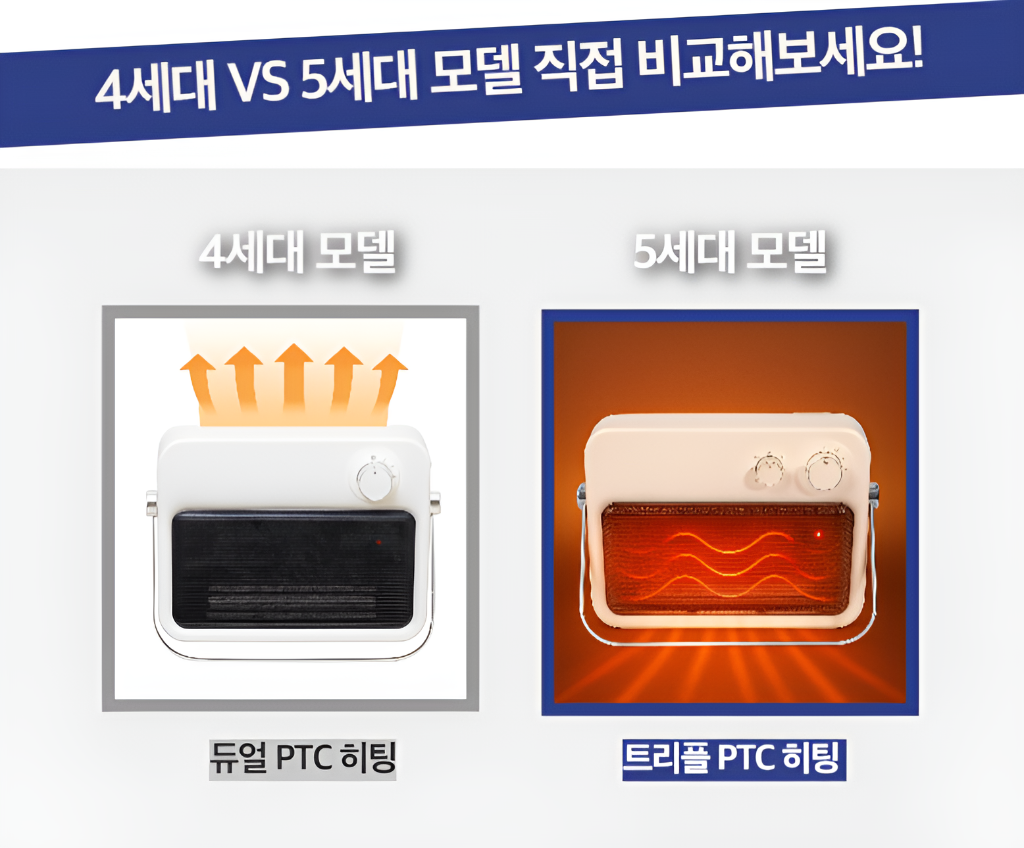 PTC 발열 소자의 안전 메커니즘과 욕실 온풍기의 방수 및 절연 설계 구조도1