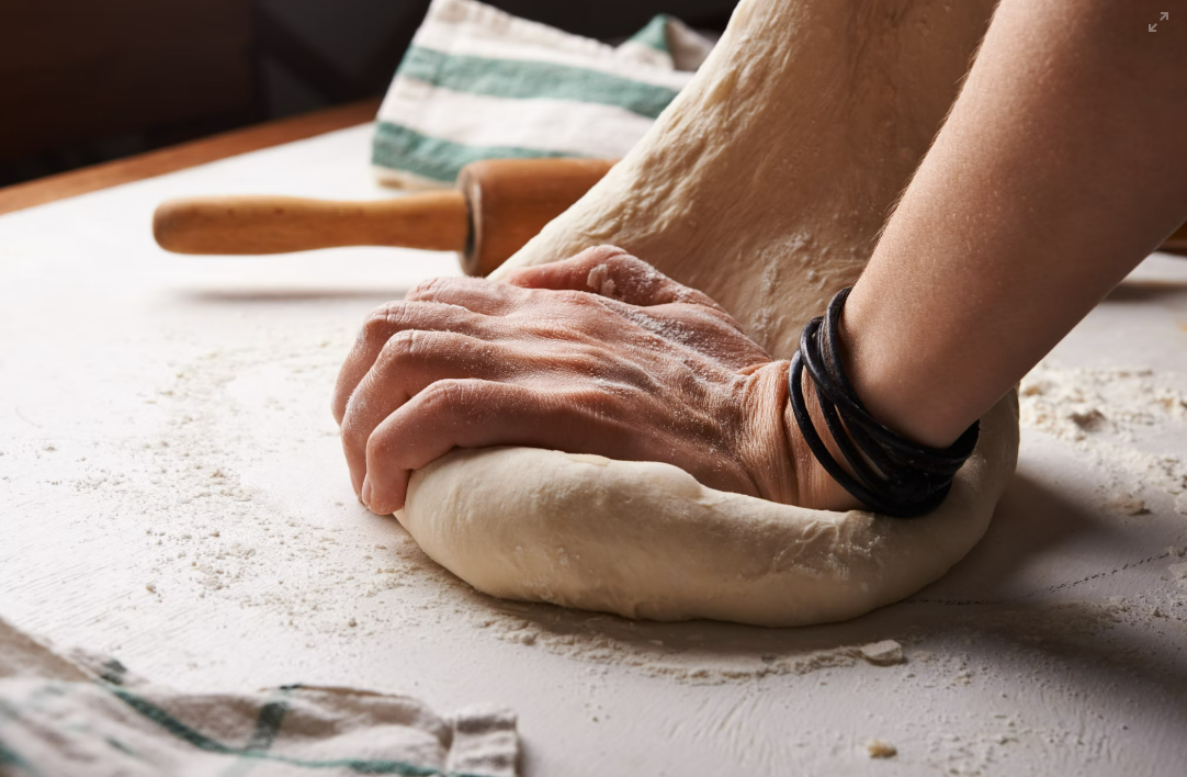 반죽만드는사진