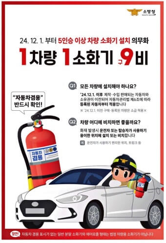 차량용 소화기