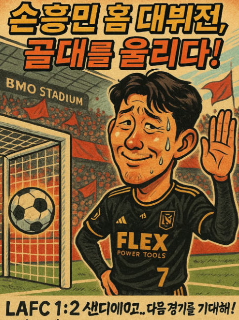 LAFC 손흥민 홈 데뷔전 경기 결과