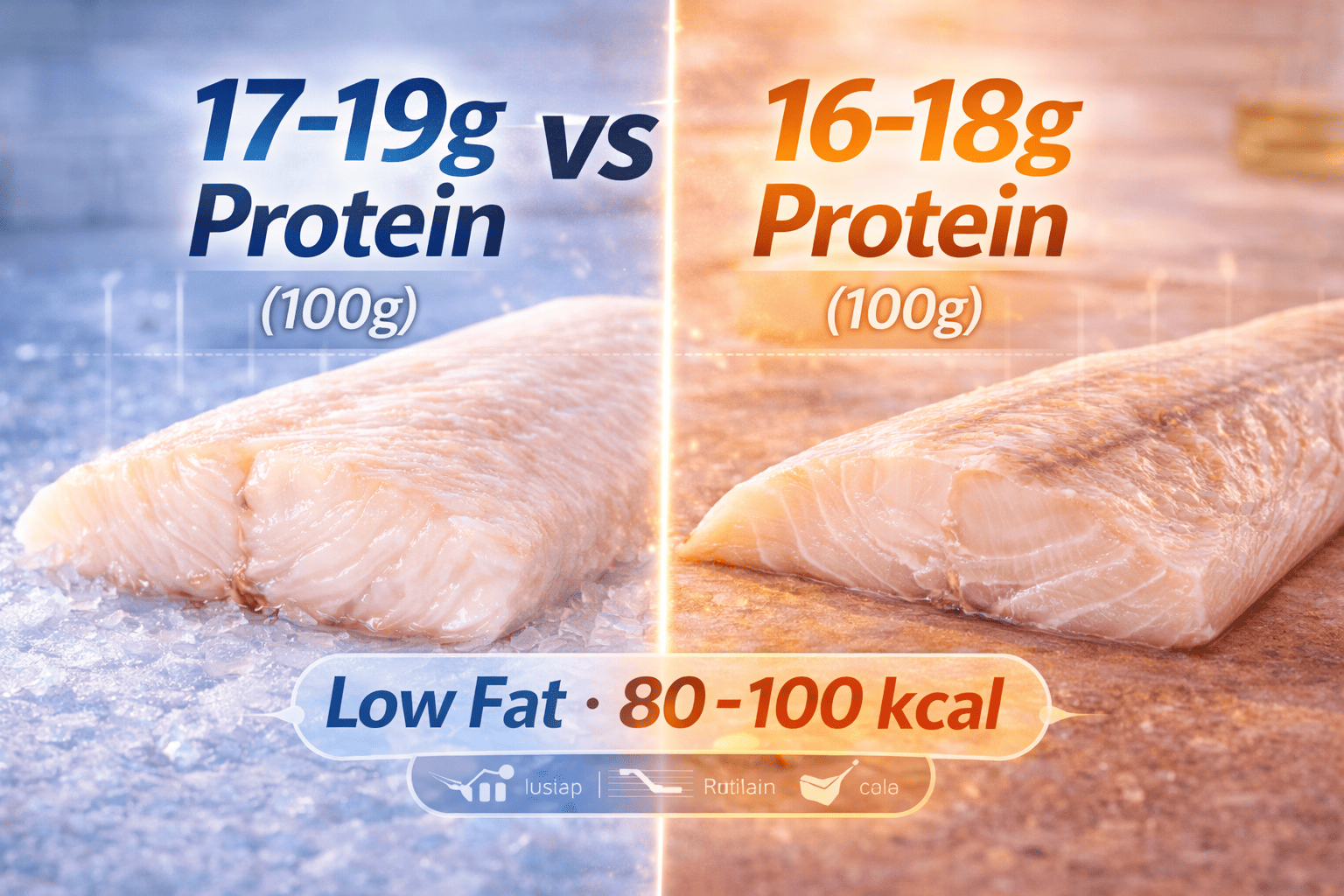 영양 비교: 단백질, 지방, 칼로리 차이