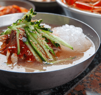닭고기냉밀면