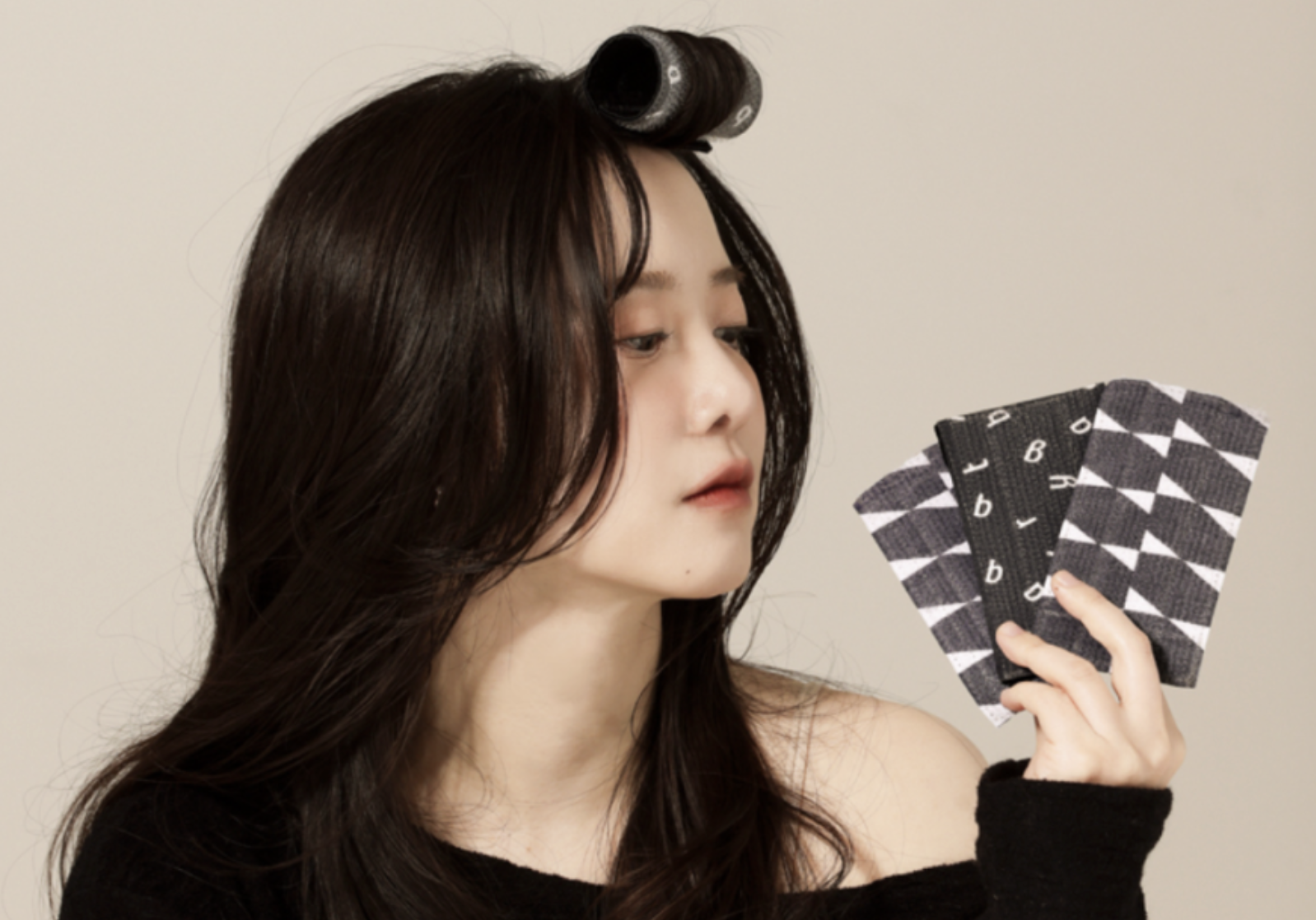 구혜선 헤어롤 쿠롤 론칭