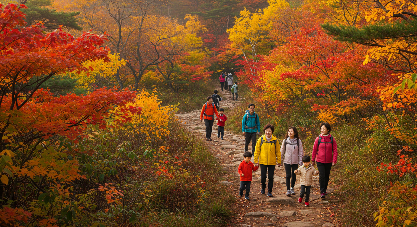 기차 vs 자가용 단풍여행 추천지