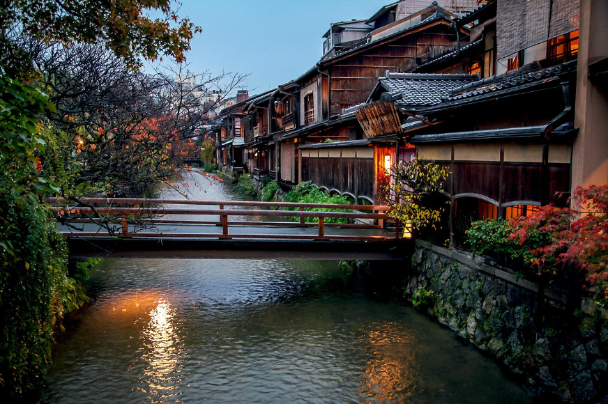 교토 단풍 시라카와