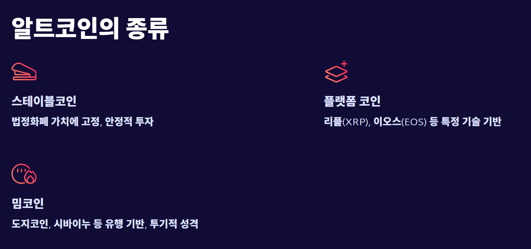 알트코인 이란 종류 전망 투자 전략 가이드