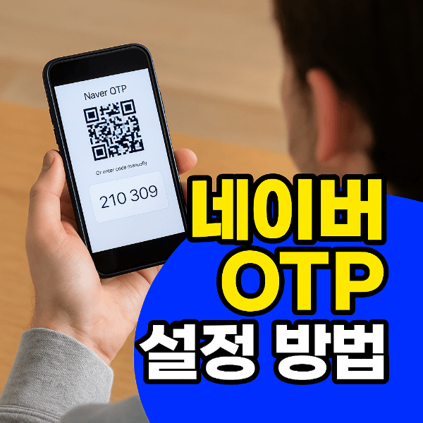 네이버 OTP 설정 방법 썸네일