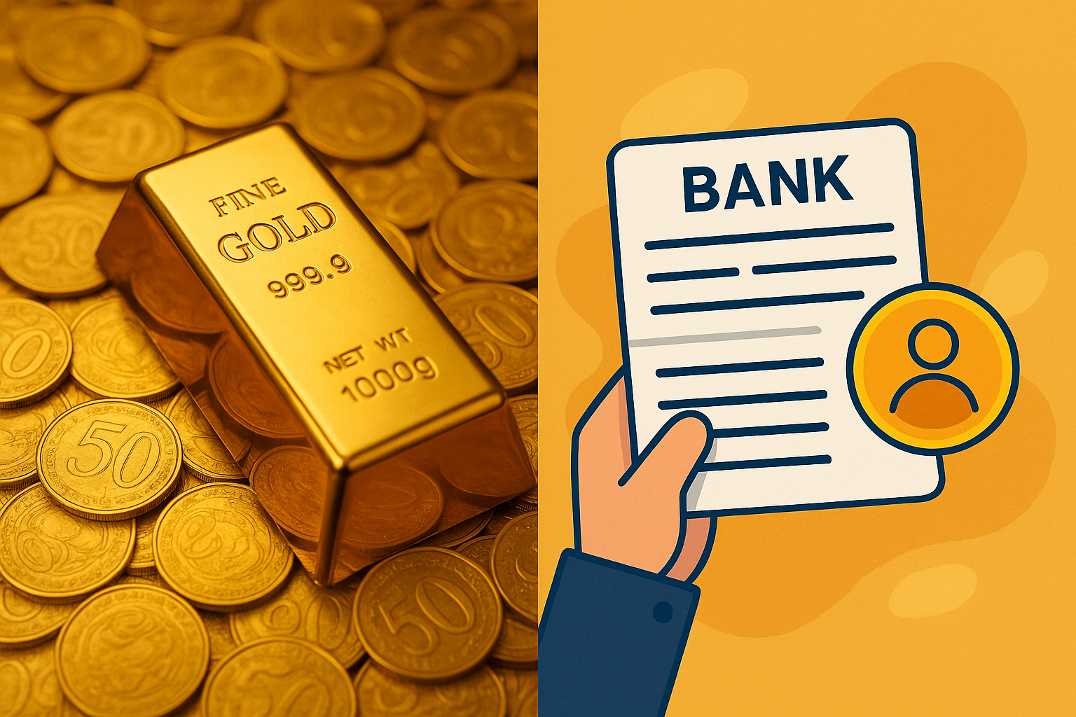 초보자도 쉽게! 금 통장 개설 방법 정리