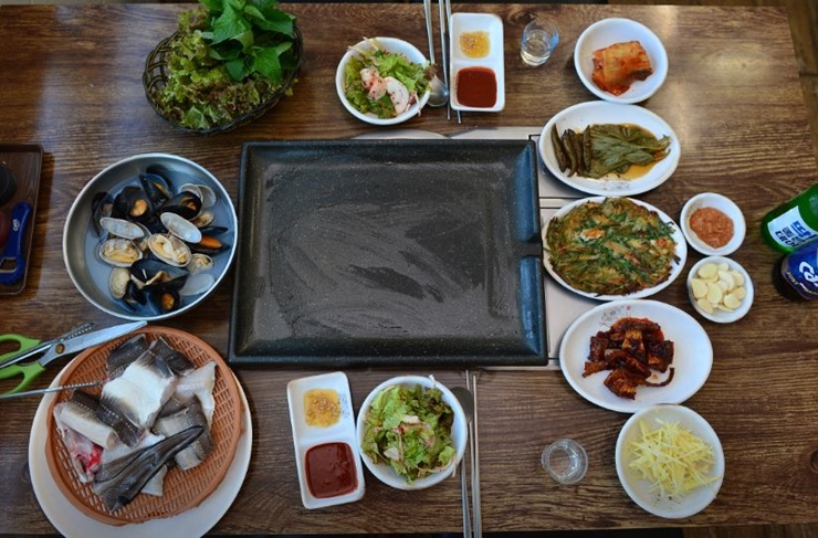 거제-붕장어구이