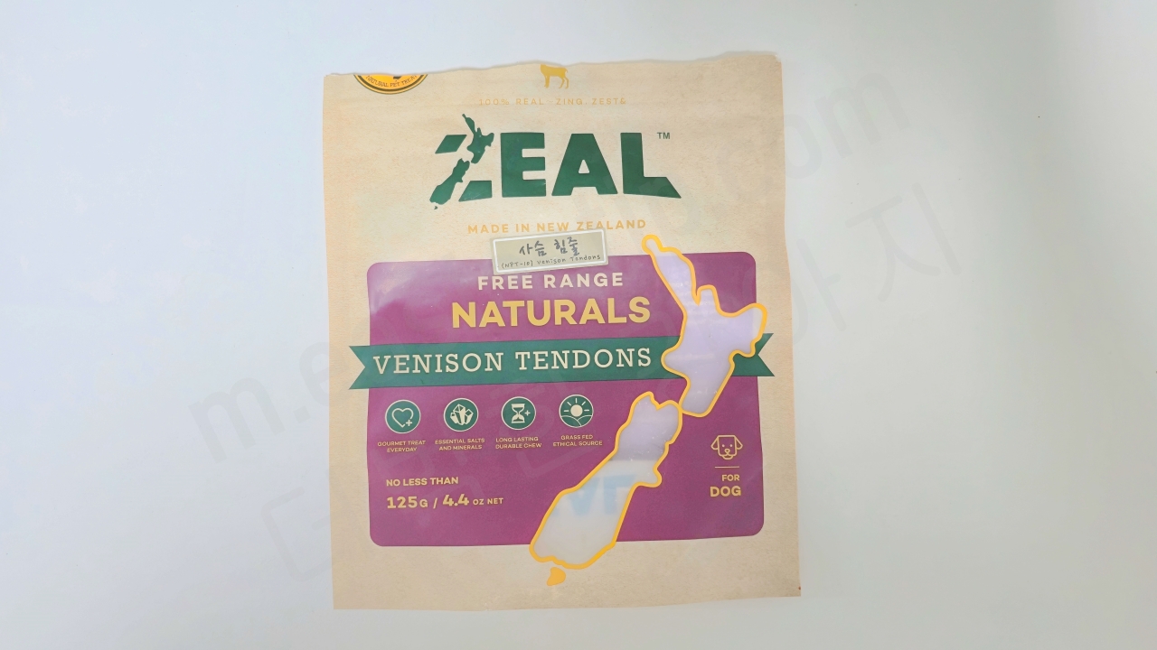 zeal 사슴 힘줄 개껌