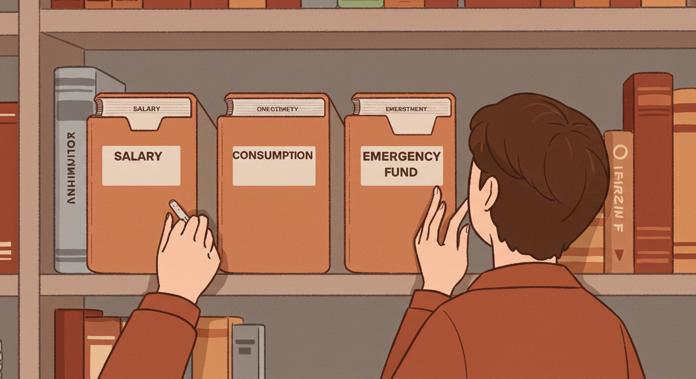 월급 관리의 첫걸음, 4개의 통장 시스템