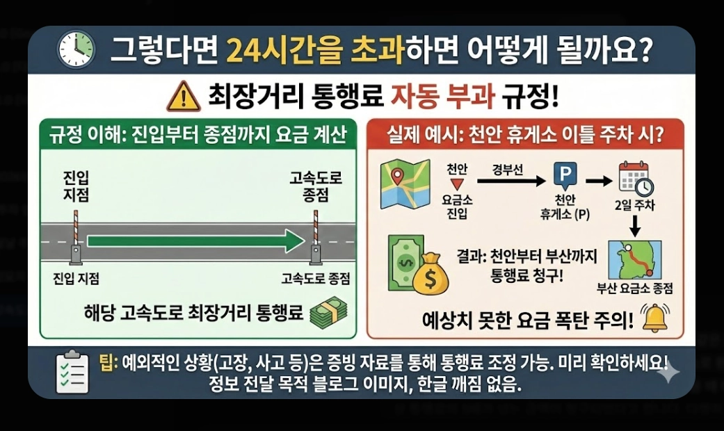 고속도로 휴게소 주차(2026년, 기본 규정, 안내 시스템)(+ 개방형 휴게소)