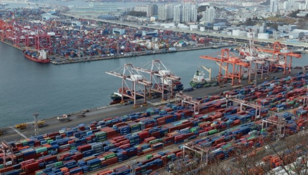 대한민국 무역의중심지 부산항의사진