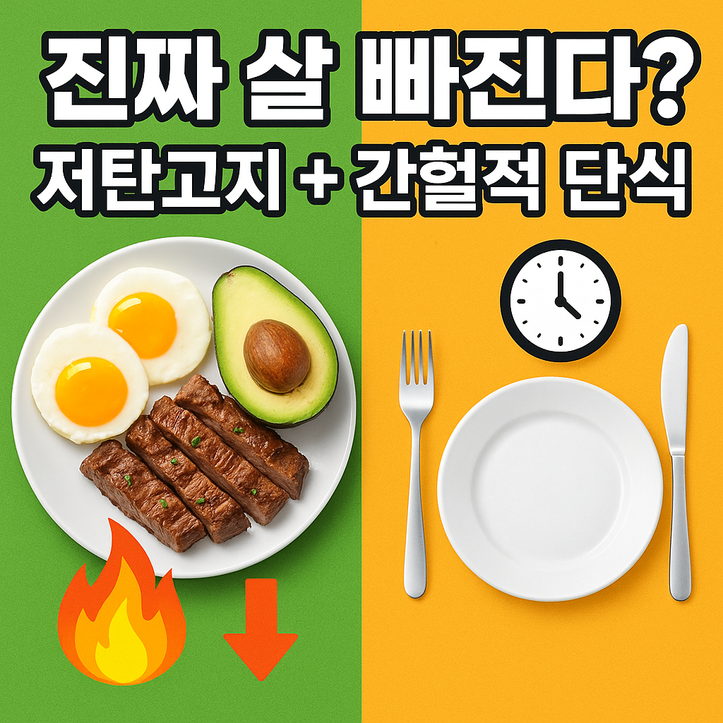 저탄고지, 간헐적단식