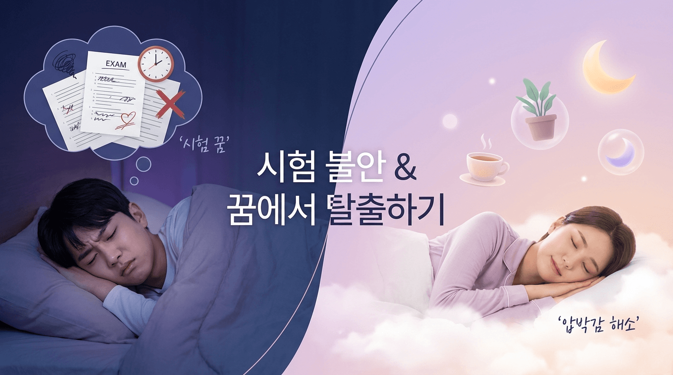 시험 보는 꿈, 왜 자꾸 불안할까? 압박감 해소법 썸네일