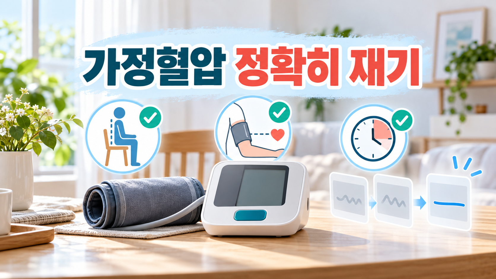 잴 때마다 다른 혈압? 오차 20mmHg 줄이는 가정혈압 정확한 측정법 총정리