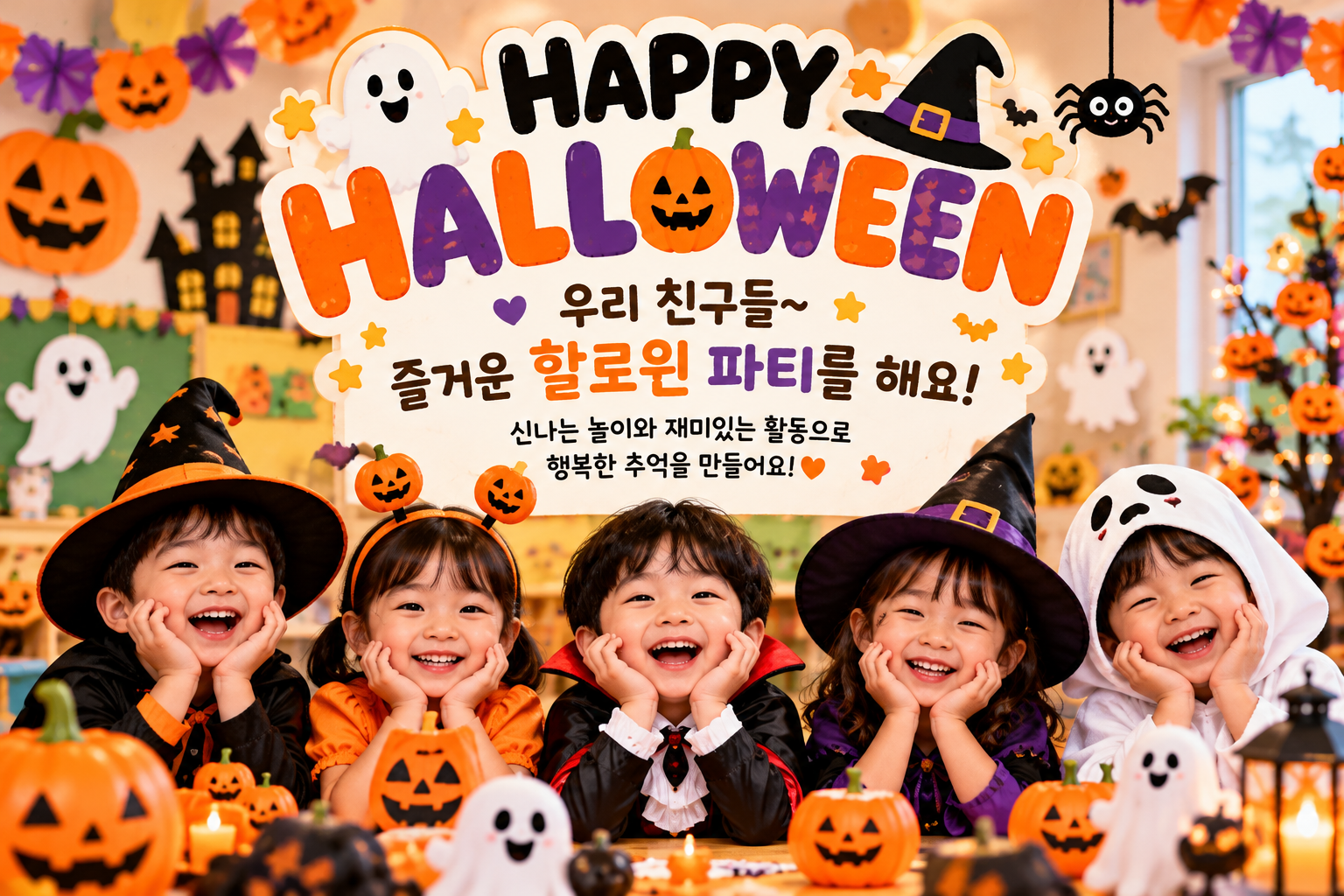 할로윈 어린이집 문구