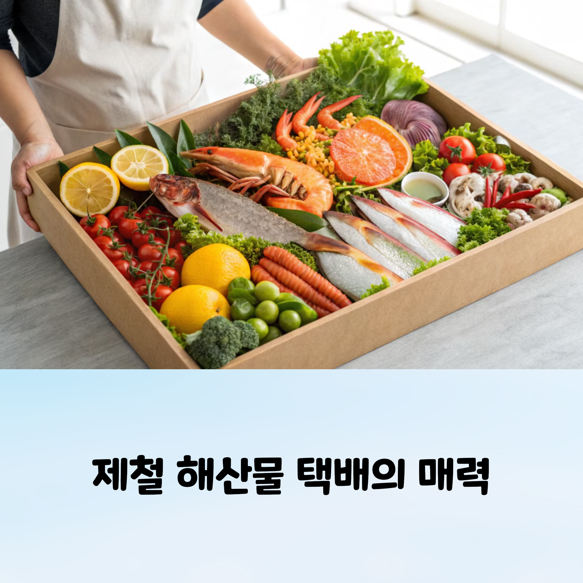 제철 해산물 택배 후기! 이 집은 진짜 믿고 사요