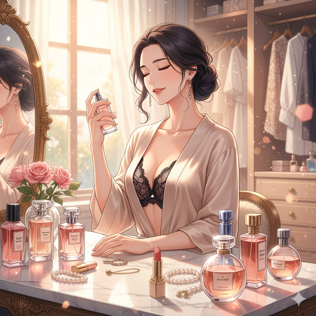 "속옷보다 깊게 남는 잔향" – 명품 란제리의 품격을 완성하는 니치 향수 & 바디 레이어링 가이드