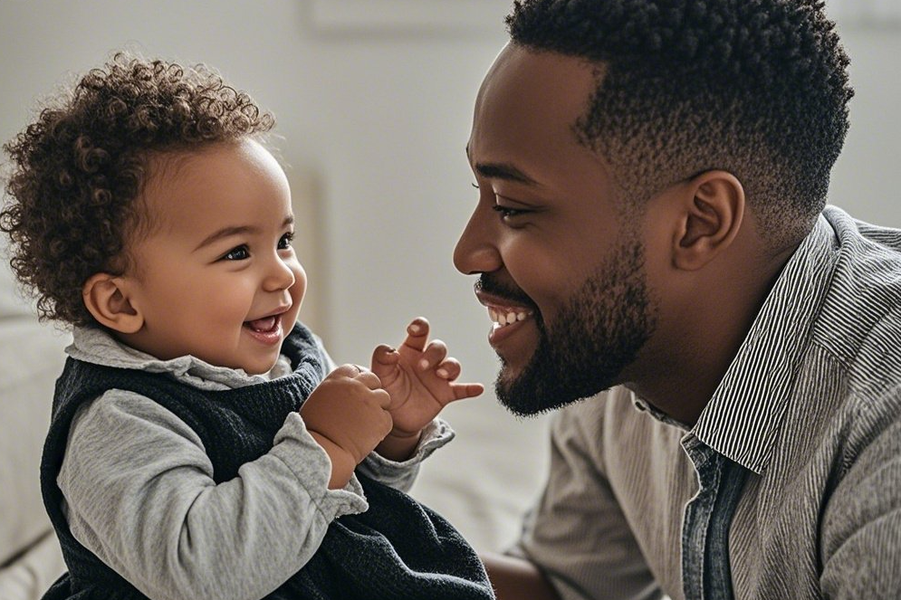 감정 표현과 사회성을 보이는 아기의 표정 변화