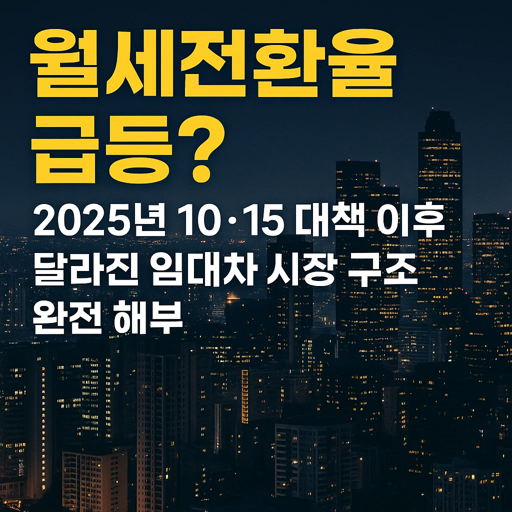 월세전환율_급등?_2025년_10&middot;15_대책_이후_달라진_임대차_시장_구조_완전_해부