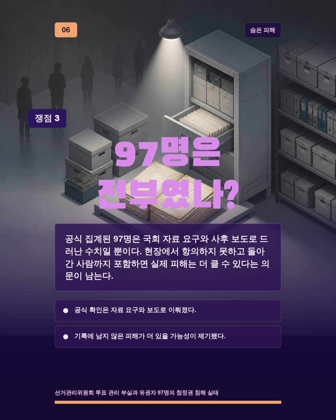 97명은 전부였나?