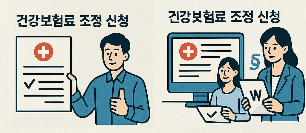 건강보험료 조정