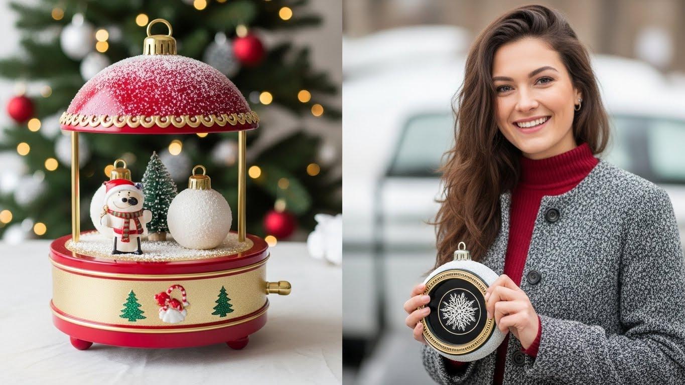 크리스마스 스노우볼 오르골