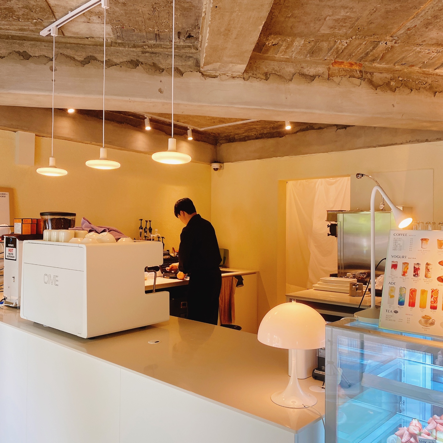 청주 고인쇄박물관 크로플스크림 카페 노리 NORRRI