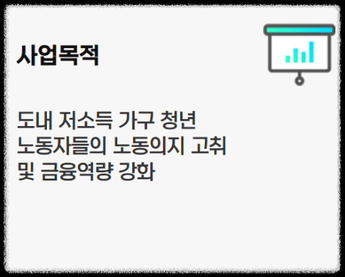 청년노동자통장