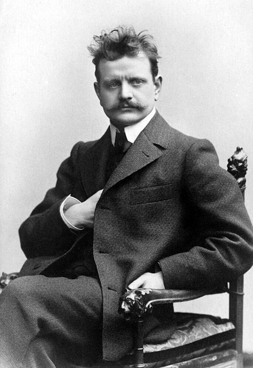 Jean Sibelius in 1890.