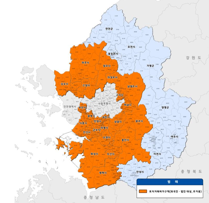 경기도 토지거래허가구역