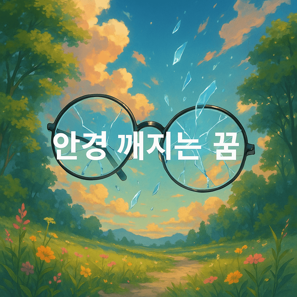 안경 깨지는 꿈 해몽