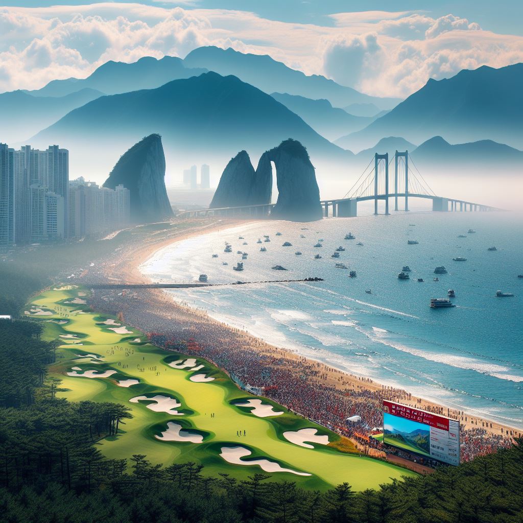 김포씨사이드CC 골프장 전경