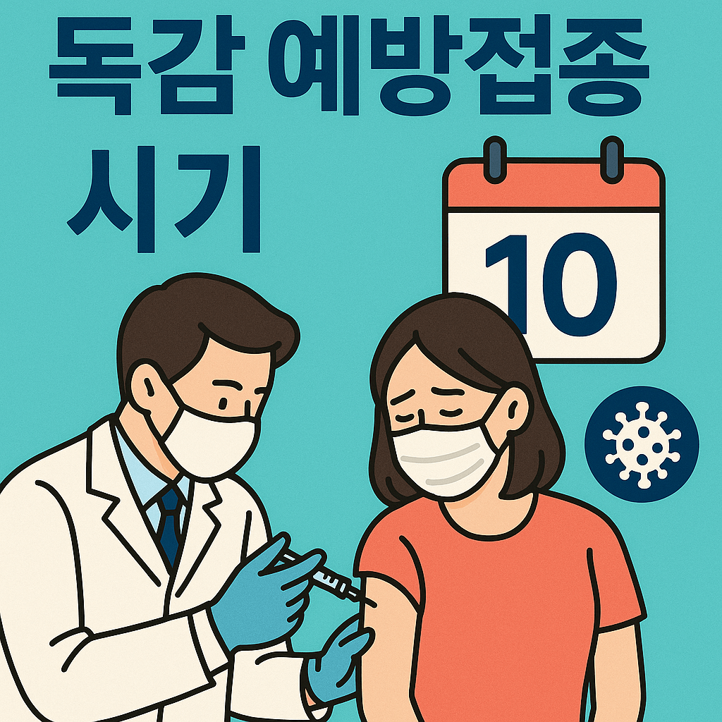 독감 예방접종 시기