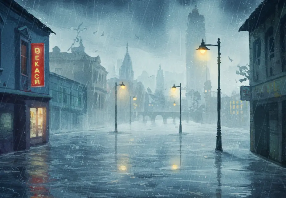 정전되는 집에서 깨어나는 꿈