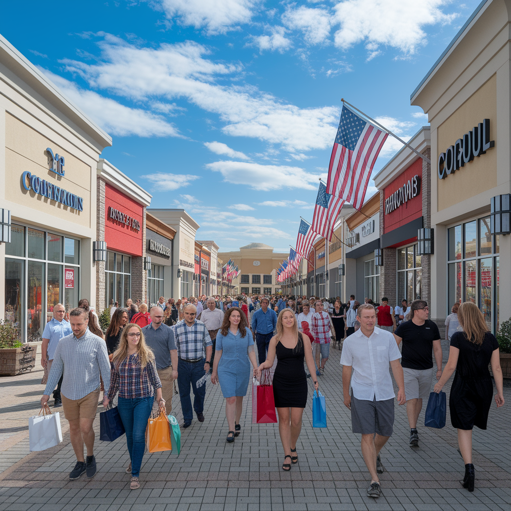 미국 아울렛 쇼핑