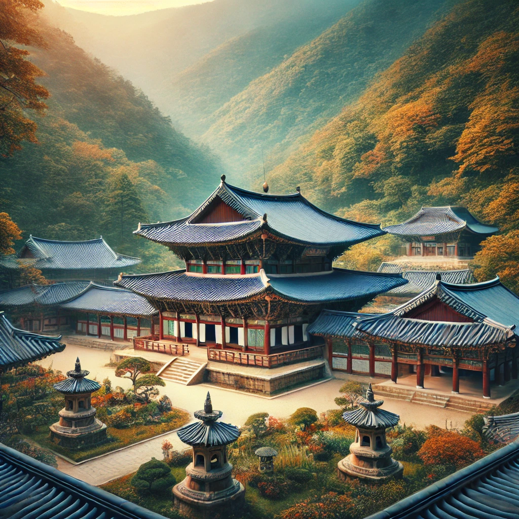 합천 해인사 (AI 생성)