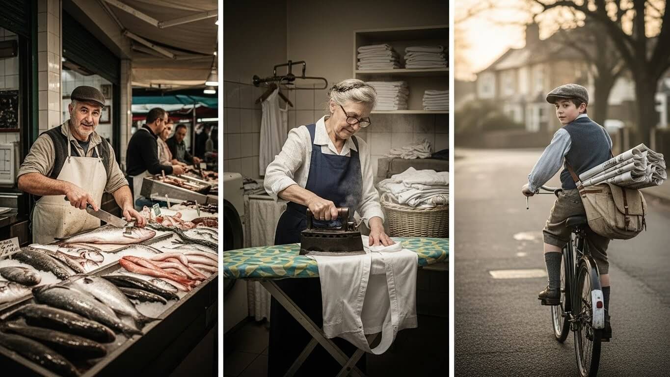 추억으로만 남은 생업의 세계 관련 사진