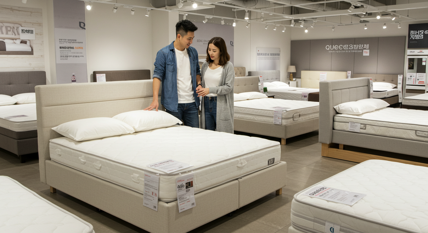 퀸사이즈 침대