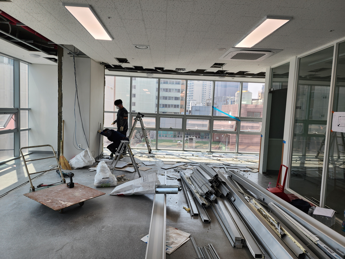 사무실철거작업