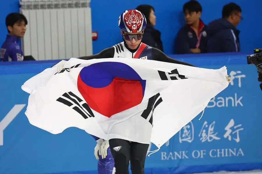 남자 쇼트트랙 1000m 장성우 금메달&amp;#44; 박지원 금메달