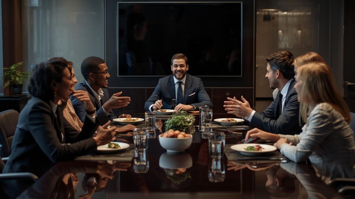 테이블 매너 중 글로벌 비즈니스 만찬 매너