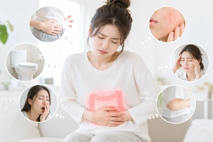 장건강 저하로 나타날 수 있는 신체 변화1