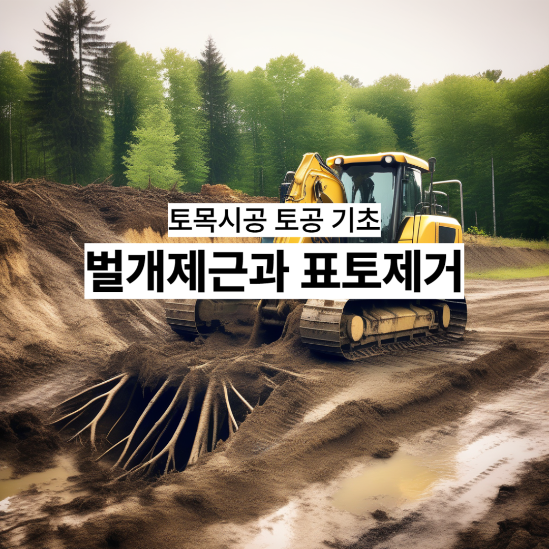 벌개제근 표토제거1